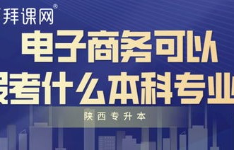 电子商务专业可报吗