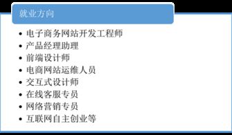 电子商务和软件专业区别